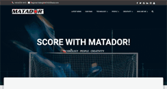 Desktop Screenshot of matadorasia.com